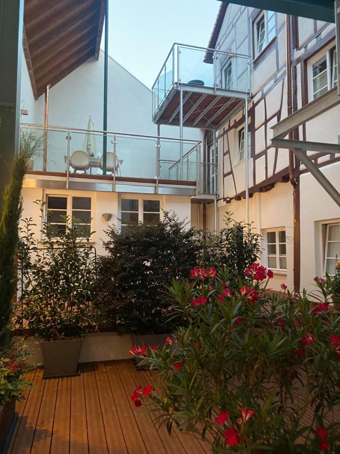 Das Schiefe Haus- Wohnung "Nibelungen" Heppenheim  Екстериор снимка